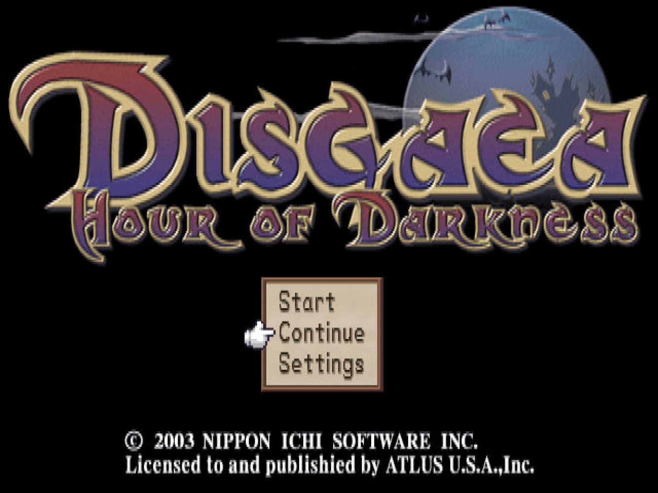 Disgaea - Hour of Darkness